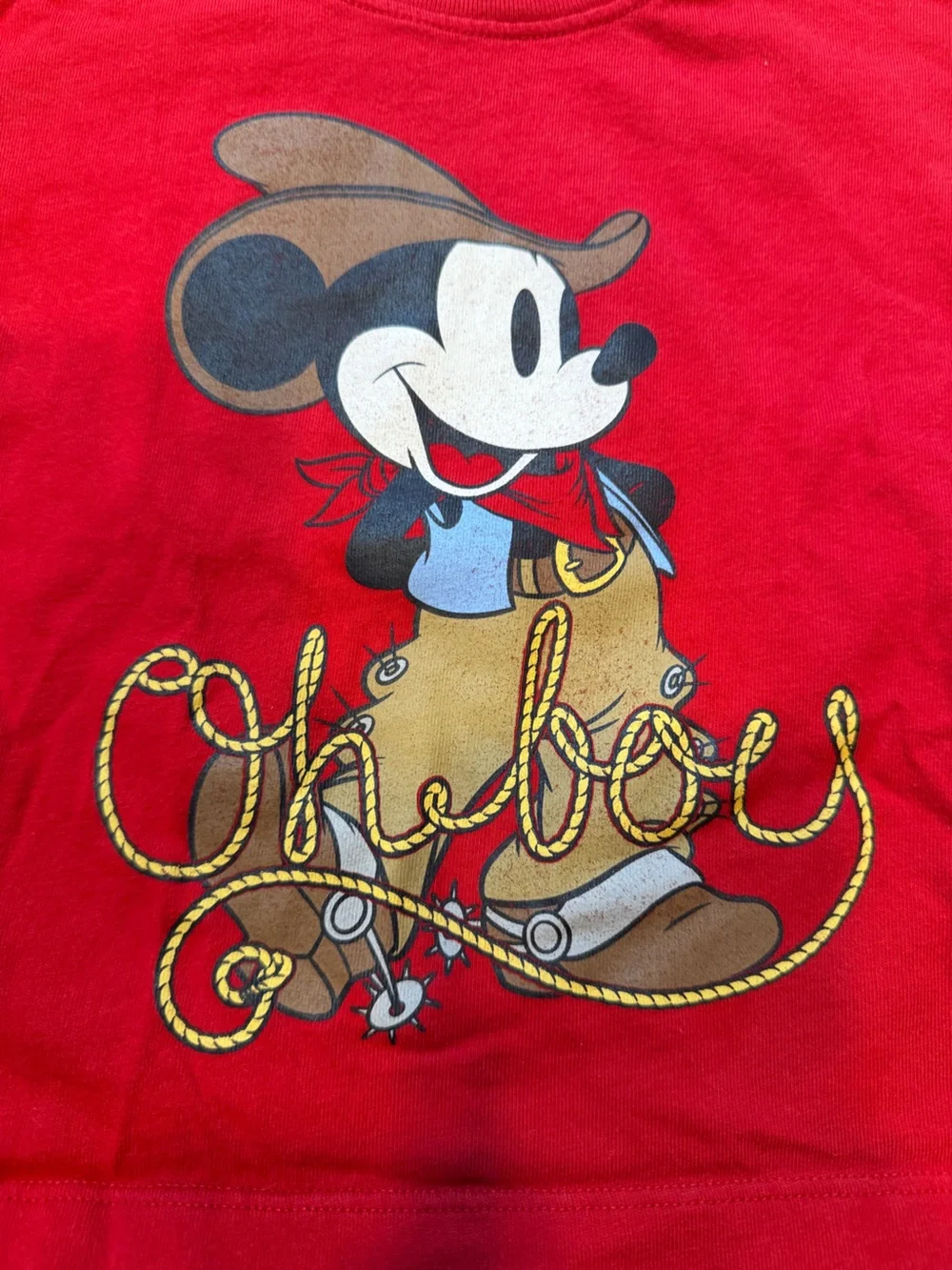 Gap × Disney Baby Mickey Mouse Graphic T-Shirt Size 2